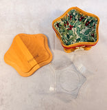 Longaberger 2001 Limited Edition Twinkle, Twinkle Basket w/Lid & Linings