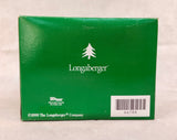 Longaberger 1999 Limited Edition Peppermint Basket w/Linings