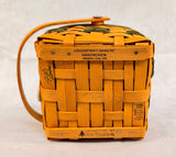 Longaberger 2000 Limited Edition Let It Snow Basket w/Linings