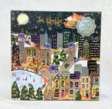 500 Piece Presentville Foil Puzzle by Galison - Certified Complete!