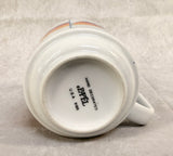 Vintage NBC Rainbow Peacock Logo Mug Papel