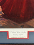 I Loved You Scarlett Gone With the Wind by William Maughan signed numbered print, COA