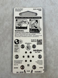 Rayovac Extra Hearing Aid Batteries Size 10 - 1.45v, 60 Batteries - Brand New!
