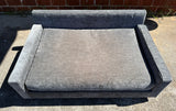 Club Nine Pets Metro Orthopedic Cat & Dog Bed - Metal Gray, Large