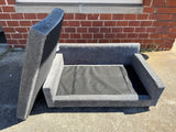 Club Nine Pets Metro Orthopedic Cat & Dog Bed - Metal Gray, Large