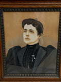 Vintage Cooper Family Framed Portraits, Framed - Lot of 3