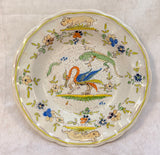 Ceramic Plate with Whimsical Animals