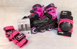 Rollerblade Kids Fury G Inline Skates, US 2-6 w/Pads