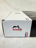 Staub 8.5" Round Enameled Cast Iron Fry Pan, Basil Green - Brand New!