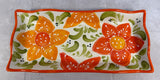 Spanish Floral Appetizer or Bread Plate