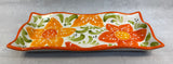 Spanish Floral Appetizer or Bread Plate