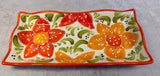 Spanish Floral Appetizer or Bread Plate