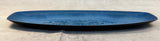 Vintage Bovano Seaglass Enamel Oval Plate