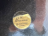 Vintage Bovano Seaglass Enamel Oval Plate