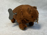 Vtg. Modern Toys Japan Wind-Up Walking Brown Bear w/Key