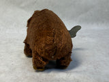 Vtg. Modern Toys Japan Wind-Up Walking Brown Bear w/Key