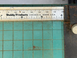Vtg. 1985 Buddy Products 11" x 11" Paper Cutter