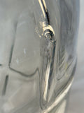5 Gallon Carboy Home Brewer's Clear Glass Bottle (Has a Surface Chip)