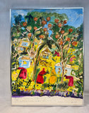 Original Folk Art Painting with Mother Teresa Quote, Unsigned