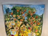 Original Folk Art Painting with Mother Teresa Quote, Unsigned