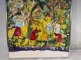 Original Folk Art Painting with Mother Teresa Quote, Unsigned