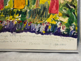 Original Folk Art Painting with Mother Teresa Quote, Unsigned