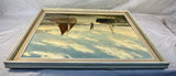 The Trent at Burton Stather by Clive Browne Original Oil on Canvas, 1976