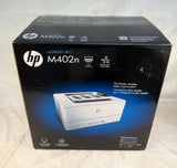 HP LaserJet Pro M402n Black & White Printer w/Ethernet - Brand New!