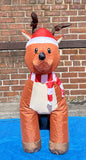 3.5 ft. LED Reindeer Inflatable - Like New!