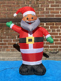 3.5 ft. LED Santa with Gray Beard Inflatable - Like New!