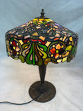 Meyda Tiffany Duffner and Kimberly Tiffany-Style 20" Table Lamp, Model#27533