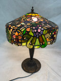 Meyda Tiffany Duffner and Kimberly Tiffany-Style 20" Table Lamp, Model#27533