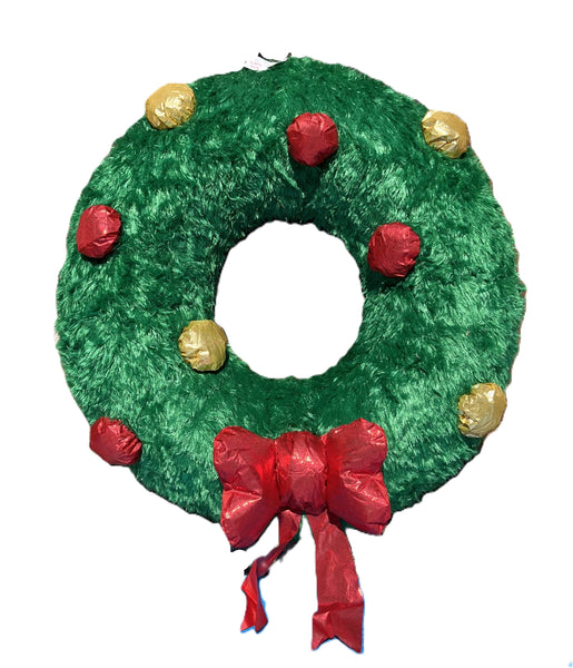 31" Airblown Inflatable Hanging Sequin Wreath by Home Accents - Like New!