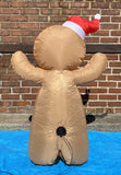 3.5 ft. LED Gingerbread Man Inflatable - Like New!