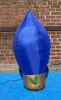 3.5 ft. Blue Inflatable Christmas Tree Bulb