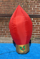3.5 ft. Red Inflatable Christmas Tree Bulb
