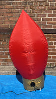3.5 ft. Red Inflatable Christmas Tree Bulb