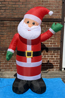 6 ft. LED Santa Waving Inflatable - Like New!