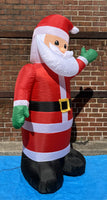 6 ft. LED Santa Waving Inflatable - Like New!