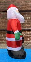 6 ft. LED Santa Waving Inflatable - Like New!