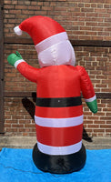 6 ft. LED Santa Waving Inflatable - Like New!