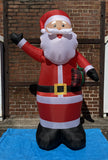 6.5 ft. Santa Holding a Gift Inflatable - Like New!