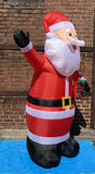 6.5 ft. Santa Holding a Gift Inflatable - Like New!