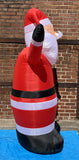 6.5 ft. Santa Holding a Gift Inflatable - Like New!