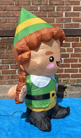 3.5 ft. Buddie The Elf with Syrup Inflatable - Like New!