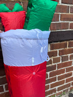 3.5 ft. LED Stocking with Gifts Inflatable - Like New!