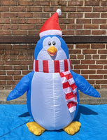 4 ft. LED Penguin Inflatable - Like New!