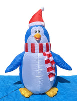 4 ft. LED Penguin Inflatable - Like New!
