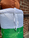 Christmas Stocking with Teddy Bear 3.5 ft. Inflatable - Like New!