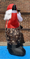 6.5 ft. LED Hillbilly Santa Inflatable - Like New!